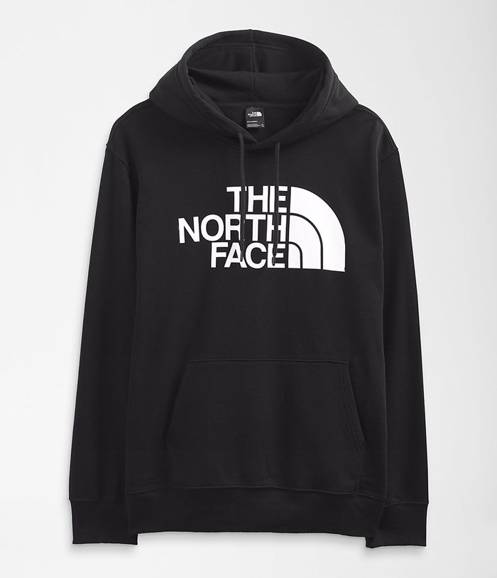 The North Face Mens Hoodie B Half Dome Pullover 478LTWGUB - Black